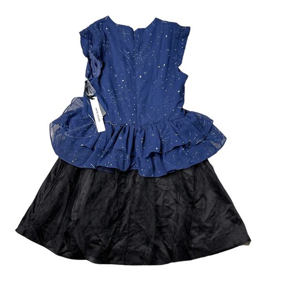 Retro Blue Fit And Flair Dress Kate Young For Target 6 NWT - Picture 3 of 6